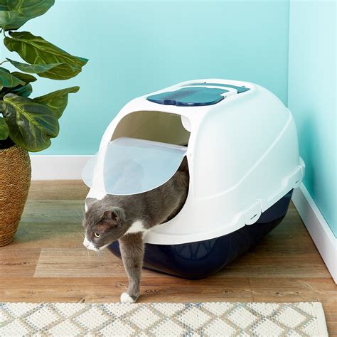 large hooded cat litter boxes